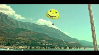 Parasailing experience in Promajna Croatia