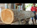 Extraordinary!! The process of making 7x14 teak wood blocks  (tectona Grandis)