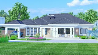 5 Bedroom House Design | House Plan | ALL ENSUITE | Exterior & Interior Animation