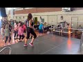 Listen To My Heart  --  Line Dance Demonstration with Maggie Gallagher in Germany