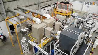 PLEX Make Extrusion Coating and Lamination Machine.