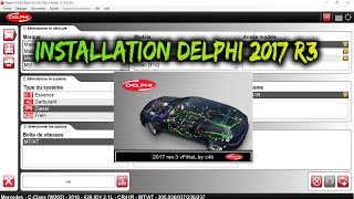 Installation DELPHI 2017 R3 DS150E diagnosis