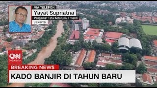 Pengamat: Tidak Ada Satu Faktor Dominan Penyebab Banjir Jakarta