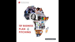 2022 TEF BUSINESS PLAN \u0026 PITCHING PHASE INFORMATION SESSION