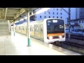 八高線209系3000番台 八王子駅発車 jr east 209 3000 series emu