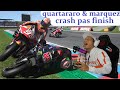 motogp 2021 gameplay crash❗quartararo vs marquez jatuh semua pas finish❗motogp 2022❗motogp 2021