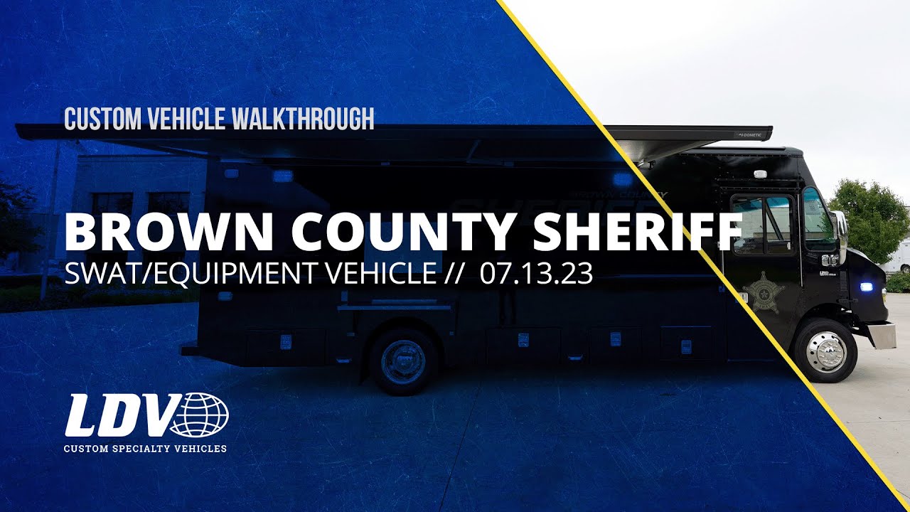 Brown County Sheriff's Office (WI) Mobile Command Center - YouTube