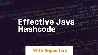 effective java hashcode