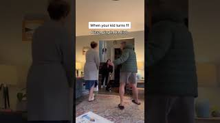 Parents Surprise Teen on Birthday #shorts  🎉