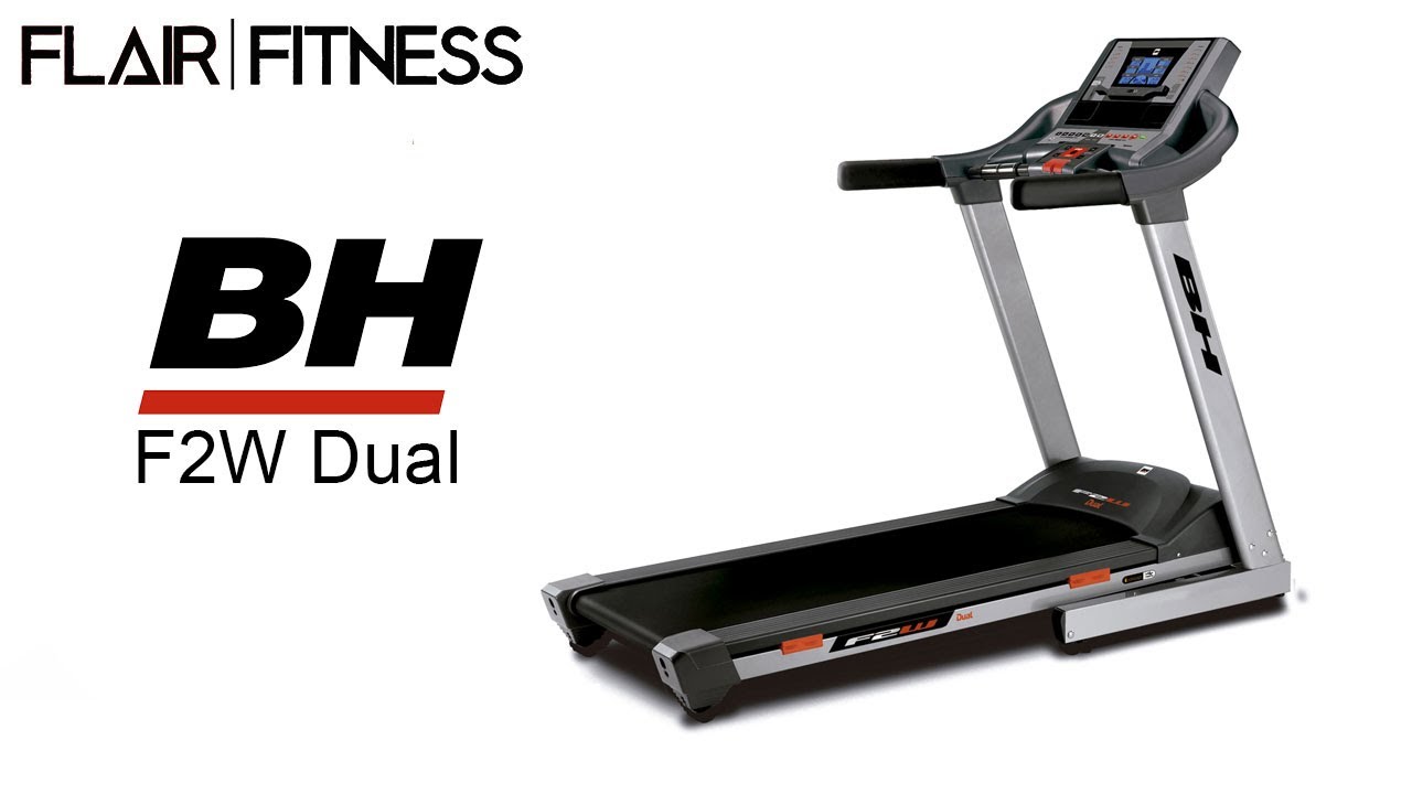 Flair Fitness F2W Home Treadmill By BH Fitness - YouTube