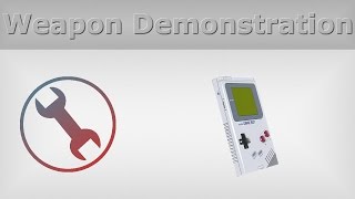 TF2 Weapon Demonstration Mod: Gameboy PDA