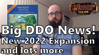 DDO News - 2022 Expansion Announced, New Race, Level Cap Increase, New Hardcore Season and lots more