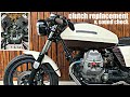 Moto Guzzi V50 - clutch replacement & sound check