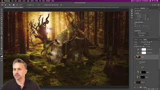 Fictional fantastic hybrid animals in Photoshop. Live now!