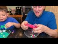 unboxing poppops snotz u0026 pets series 2 slime bubbles slammer hammer toy review