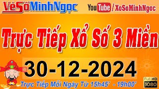 Xổ Số Minh Ngọc, Trực Tiếp Xổ Số Ngày 30/12/2024: KQXS Miền Nam XSMN, Miền Trung XSMT, Miền Bắc XSMB