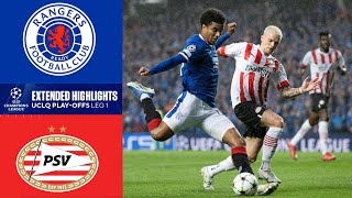 Rangers vs. PSV Eindhoven: Extended Highlights | UCLQ Play-Offs Leg 1 | CBS Sports Golazo