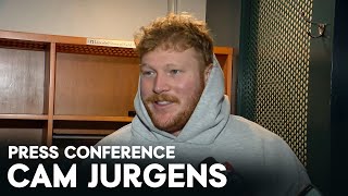 Postgame Press Conference: Cam Jurgens and More | New York Giants vs Philadelphia Eagles