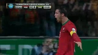Suecia vs Portugal 2-3 All Goals & Highlights 19/11/2013 (World Cup Qualification 2014)