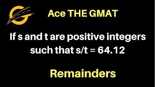 If s and t are positive integers such that s/t = 64.12, which of the following