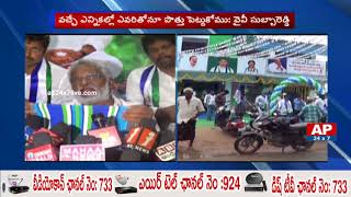 Ex MP YV Subba Reddy Starts YSRCP Office in Chintalapudi | AP24x7