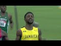 carifta49 bouwahgjie nkrumie from jamaica wins boys u20 100m heat 4 sportsmax tv