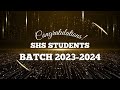 Senior High School Graduation Ceremony 2024: From Baccalaureate Mass to Commencement