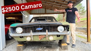 Backyard GOLD: 1969 Camaro Project Cars For under $10,000