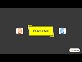 Creative HTML CSS Button Hover Animation Effects. HTML, CSS Only