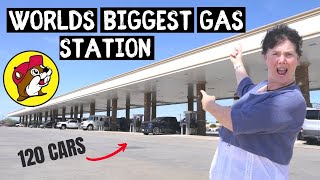 WORLD'S LARGEST GAS STATION - BRITS FIRST IMPRESSION OF BUC-EE'S [S7-E13]