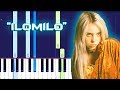 Billie Eilish - ilomilo Piano Tutorial EASY