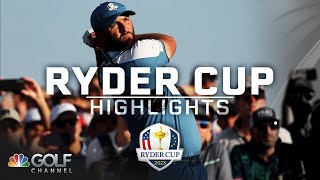 Ryder Cup 2023 match highlights: Rahm/Hatton dominate Scheffler/Burns | Golf Channel