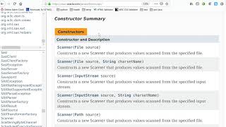 java scanner api video