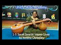 1 5 sarali swaras veena cover by reethu chowdary uhithamusicacademy