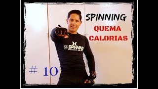 Clase de Spinning completa #10 Quema calorías  Para Principiantes Velocidad