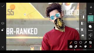 Free Fire Own I'd Poster Photo Editing| How to do Free Fire Photo Edit | How to do Free Fire Editing