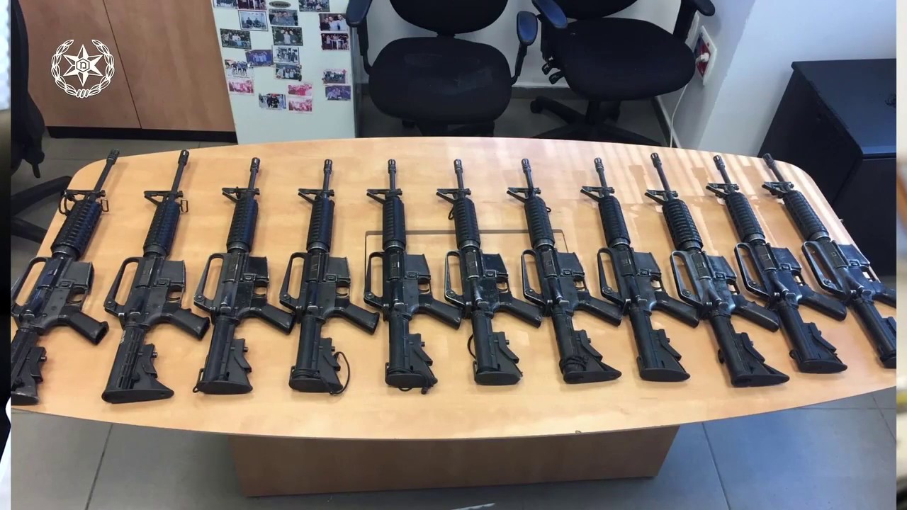 Police Seize Stolen Weapons Cache - YouTube