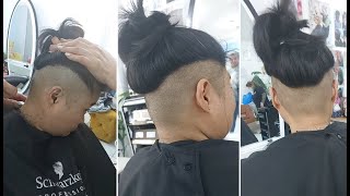 Undercut Women! How to Do an Undercut Haircut for Women | Shave Head \u0026  Hair Transformation