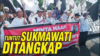 Massa Ormas Demo di Grahadi, Tuntut Sukmawati Ditangkap