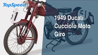 1949 Ducati Cucciolo Moto Giro