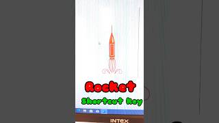 Rocket 🚀 symbol shortcut key in ms word.