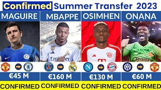 🚨 ALL CONFIRMED TRANSFER NEWS TODAY, MBAPPE TO MADRID 🔥, ONANA TO MANCHESTER UNITED, OSIMHEN TO BAYE