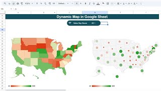 Dynamic MAP in Google Sheets | Step by Step tutorial
