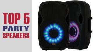 Best Party Speakers With Bass On The Market!
