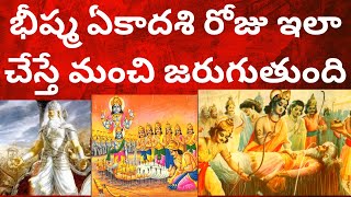 భీష్మ ఏకాదశి అసలు ఎందుకు చేస్తామో చెప్పే కథ విని తీరాలి! Bheeshma Ekadashi enduku? Ithihasam Channel