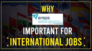Why EREPS Certificate Important For International Jobs|| CLASSIC FITNESS ACADEMY