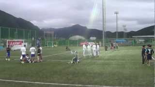 동강배2012족구 일반부4강전 매탄VS한타2SET