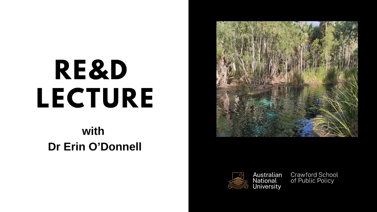 Racialised Water Governance In The Northern Territory Barriers To