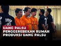 Detik detik Polres Cimahi Gerebek Rumah Uang Palsu, Diedarkan di Jawa Sumatera   OneNews Update