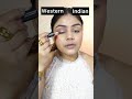 Indian Makeup vs Western Makeup | #shorts | SUGAR Cosmetics